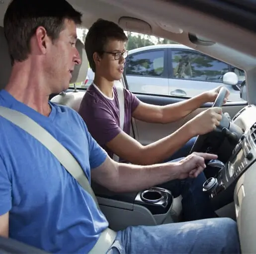 rijden met een begeleider